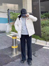 鴨鴨時(shí)空道宇聯(lián)名短款羽絨服男女同款2025新款冬季戶(hù)外極寒面包服外套 月光白色 L (175) 曬單實(shí)拍圖