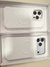 CASETIFY 純色波漾手機殼 MagSafe兼容 硅膠手機殼 適用于蘋果iPhone17/16/15 Air/Plus/Pro/Max手機保護殼 白色Magsafe iPhone17 Pro Ma 曬單實拍圖