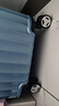 新秀麗（Samsonite）行李箱20英寸拉桿箱時尚豎條紋旅行箱包藍(lán)色GU9密碼登機(jī)箱 曬單實拍圖