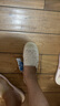 斯凱奇（Skechers）女鞋秋季氣質(zhì)蕾絲單鞋新中式一腳蹬漁夫鞋113025 自然色/NAT 37 曬單實(shí)拍圖