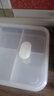 佳立方冰箱凍肉分格盒子冷凍食品級收納盒專(zhuān)用保鮮盒分裝透明六格2個(gè) 曬單實(shí)拍圖