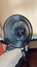 美的（Midea）電風(fēng)扇 家用風(fēng)扇 落地扇 7葉遠距強風(fēng)電扇 立式輕音節能可定時(shí)降溫 黑色機械款 【風(fēng)速309m/min】超級單品 曬單實(shí)拍圖