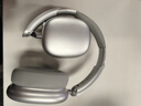 愛國者（aigo）藍牙耳機頭戴式主動降噪舒適佩戴音樂游戲運動適用蘋果小米手機電腦 WH300星際銀 曬單實拍圖