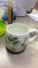 品來(lái)運歐式馬克杯茶杯家用喝水杯子帶蓋骨瓷大容量早餐牛奶杯高顏值 茶花 圓肚杯+勺（450ml） 曬單實(shí)拍圖
