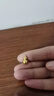 周大生黃金吊墜足金999葫蘆掛墜配頸繩古韻福祿吉祥福運送女友生日禮物 黃金葫蘆吊墜-【配頸繩,絨布袋包裝】 中版-5.02g 曬單實(shí)拍圖
