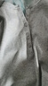 優(yōu)衣庫女裝羅紋亨利領(lǐng)T恤/長(cháng)袖修身短款內搭打底25新款479591 02 淺灰色 L /160/88A 曬單實(shí)拍圖