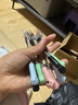 不銹鋼水果叉可愛(ài)貓爪甜品叉創(chuàng  )意蛋糕叉子月餅叉家用水果簽 可愛(ài)水果叉-4支裝【隨機顏色】 曬單實(shí)拍圖