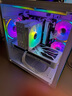 AMD銳龍 R5 9600X/RTX5060/RX9060XT 臺式機電腦主機 渲染設計繪圖整機 高端電競游戲DIY組裝電腦 配置2:9600X/RTX5060 白色海景房 曬單實(shí)拍圖