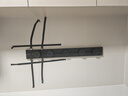 公牛（BULL）明裝 軌道插座輕薄款GB3可移動(dòng)墻壁插座壁掛式插座 免開槽 75厘米軌道+4個(gè)五孔適配器開關(guān)墨云灰 曬單實(shí)拍圖