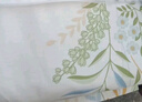 潔麗雅（Grace）純棉四件套A類(lèi)抗菌親膚小清新雙人套件組合 愛(ài)蓮娜 被套2*2.3M 曬單實(shí)拍圖