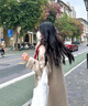 CHANEELR & KARITH圍巾冬季女2025新款圍脖加厚保暖披肩送女生老婆輕奢生日新年禮物 輕奢時(shí)尚百搭ck風(fēng)【紅配米】 曬單實(shí)拍圖