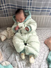 巴拉巴拉童裝嬰兒羽絨服連體衣2025寶寶冬裝加厚哈衣爬服萌趣208425120214 曬單實(shí)拍圖