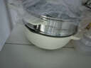 利仁（Liven）電炒鍋4L電煮鍋電蒸鍋0氟鈦瓷電火鍋家用多功能蒸煮炒菜一體電熱鍋不粘炒菜專(zhuān)用鍋配蒸籠DCG-J4036 曬單實(shí)拍圖