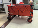 北歡露營(yíng)車(chē)S14鋁合金紅色限定款戶(hù)外折疊野餐超大營(yíng)地手推車(chē) 560L 脈沖紅-航空鋁合金+黑膠遮陽(yáng)傘 曬單實(shí)拍圖