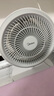 美的（Midea）【暴風(fēng)循環(huán)】空氣循環(huán)扇大風(fēng)量搖頭電風(fēng)扇家用臺式落地扇輕音臥室節(jié)能小風(fēng)扇柔風(fēng)輕羽扇 FGA24TQ 曬單實拍圖