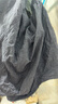 無(wú)印良品（MUJI）男式 棉府綢 前開(kāi)口平角內褲 男士男生男款四角純棉 薩克森藍格紋 L 175/88A 曬單實(shí)拍圖