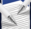 愛(ài)好（AIHAO）按動(dòng)中性筆0.5簽字筆考試用刷題筆CS尖辦公速干水筆黑色6支 D4891 曬單實(shí)拍圖