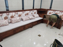 木優(yōu)庭香樟木實(shí)木沙發(fā)組合貴妃沙發(fā)儲物冬夏兩用客廳現代簡(jiǎn)約中式家具 五人位+轉角+雙人位 曬單實(shí)拍圖