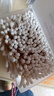 茶花（CHAHUA）棉簽掏耳朵雙頭堅韌竹軸化妝棉棒（800支） 曬單實(shí)拍圖
