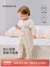 babylove嬰兒連體衣春秋季男女寶寶純棉哈衣爬爬服嬰幼兒衣服秋裝 曬單實(shí)拍圖