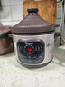 華凌美的電燉鍋家用燉盅煲湯燉湯鍋多功能煮粥陶瓷電砂鍋官方新款 棕色 【1.5h快燉 鮮香不打折】 3.5L 曬單實(shí)拍圖