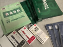 得力（deli）臻順滑中性筆簽字筆 0.5mm子彈頭按動筆水筆 辦公用品 黑色 12支/盒S08 曬單實拍圖