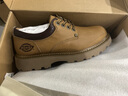 Dickies工裝鞋男鞋2026春季百搭休閑鞋子男大頭皮鞋潮流低幫馬丁鞋男 淺棕 42 曬單實(shí)拍圖