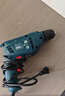 博世（BOSCH）電鉆手電鉆有線400瓦手槍鉆自鎖夾頭15件附件套裝GBM400KLE 曬單實(shí)拍圖