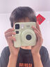 富士instax miniSE 一次成像拍立得相機 旅行 智能 拍照 禮物 白色 套餐3：官配內容+白邊20張+相冊+束口袋+相框 曬單實(shí)拍圖