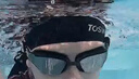 TOSWIM拓勝大框泳鏡男女士通用防水防霧高清游泳眼鏡 烏賊島嶼 曬單實(shí)拍圖