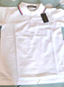羅蒙男童短袖polo衫校園服飾春夏新款T恤女童班服 白色短袖POLO衫 160 曬單實(shí)拍圖