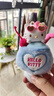 名創(chuàng  )優(yōu)品（MINISO）HELLO KITTY凱蒂貓夏日黑皮毛絨香薰盲盒手辦擺件玩具生日禮物女 曬單實(shí)拍圖