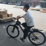 鳳凰官方旗艦店山地自行車男女士變速單車青少年學(xué)生越野公路賽車途瑞 鋼架【輻條】消光黑 26寸【適合160-185cm】 24速 曬單實拍圖