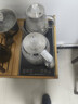 拾貳和燒水壺全自動(dòng)一體電熱水壺底部自動(dòng)上水茶臺茶桌嵌入式茶具泡茶專(zhuān)用蒸茶恒溫家用開(kāi)水壺玻璃水壺 1L 【黑色手柄上水】20x37CM燒水+蒸茶款 曬單實(shí)拍圖