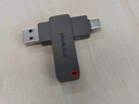 ThinkPlus聯(lián)想128GB Type-C USB3.2 雙接口U盤手機電腦通用大容量 辦公商務(wù)u盤TPU301系列 曬單實拍圖