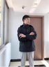 啄木鳥(niǎo)沖鋒衣夾克男戶(hù)外運動(dòng)休閑沖鋒外套防風(fēng)防水夾克百搭沖鋒單衣男 黑色 2XL 曬單實(shí)拍圖