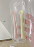 babycare嬰兒硅膠勺套裝 寶寶嬰幼兒輔食軟勺喂奶喂水專(zhuān)用 兒童果泥米粉勺 曬單實(shí)拍圖