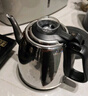 茶吧機通用燒水壺茶臺水壺單壺電熱水壺配件大全茶爐不銹鋼壺單配 開(kāi)蓋黑色304【半自動(dòng)】 曬單實(shí)拍圖