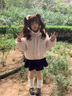 鳳蝶兒棉服女2026年冬季新款韓版學(xué)生日系學(xué)院風(fēng)彩色波加厚保暖面包服 圖片色 S 曬單實(shí)拍圖