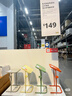 宜家（IKEA）比約高森桌子電腦桌床邊桌筆記本支架學(xué)習(xí)桌 藍(lán)色 曬單實(shí)拍圖