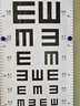 可孚視力表國(guó)際標(biāo)準(zhǔn)對(duì)數(shù)家用兒童寶寶測(cè)視力表遠(yuǎn)視自測(cè)C型E字 距離3米/5米】標(biāo)準(zhǔn)視力表（指揮棒/遮眼板/ 曬單實(shí)拍圖