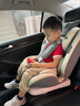 貝倍適（BAYBETSS）兒童安全座椅汽車用0-4-12歲寶寶360度旋轉(zhuǎn)嬰兒車載坐椅ISOFIX 米灰色【遮陽棚+上拉帶+側(cè)保護】 曬單實拍圖
