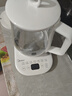 美的（Midea）養(yǎng)生壺 1.5L全自動(dòng)煮茶壺 24h預(yù)約燒水壺 12小時(shí)智能恒溫 11檔控溫電熱水壺 花茶壺煮茶器MK-Y12Q 曬單實(shí)拍圖