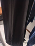 雅戈爾2025新款高支高密直筒針織褲輕盈保暖好打理 黑色 175/82A 曬單實(shí)拍圖