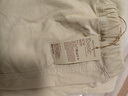 無(wú)印良品（MUJI）大童 彈力燈芯絨 寬版褲 兒童褲子童裝男女童25年秋季 CB1QWA5A 象牙色 150 /62A 曬單實(shí)拍圖