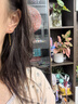 潮宏基 花韻黃18K金耳線耳釘女彩金荷花荷葉蓮花耳飾送女友生日禮物 荷花（單只款） 曬單實拍圖