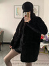韓鵑打底褲女秋冬加絨加厚絲襪女春秋光腿神器秋季肉色黑色顯瘦褲襪 黑+膚【連腳】 S 【200+300克薄絨】適合5至25度 曬單實(shí)拍圖