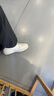 安踏男鞋板鞋小白鞋子男士運動鞋秋冬季輕便透氣厚底減震防潑水休閑鞋 【厚底8065】象牙白/芯片灰-1 40 (250mm) 曬單實拍圖