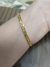 金至尊黃金手鐲碎碎冰999足金手鐲金鐲子生日禮物計價(jià) 56mm-26.56克 曬單實(shí)拍圖