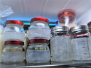 維艾（Newair）燕窩燉盅分裝瓶耐高溫可蒸煮保鮮燉花膠專(zhuān)用杯玻璃空瓶子小家用 100ml紅色*6 曬單實(shí)拍圖
